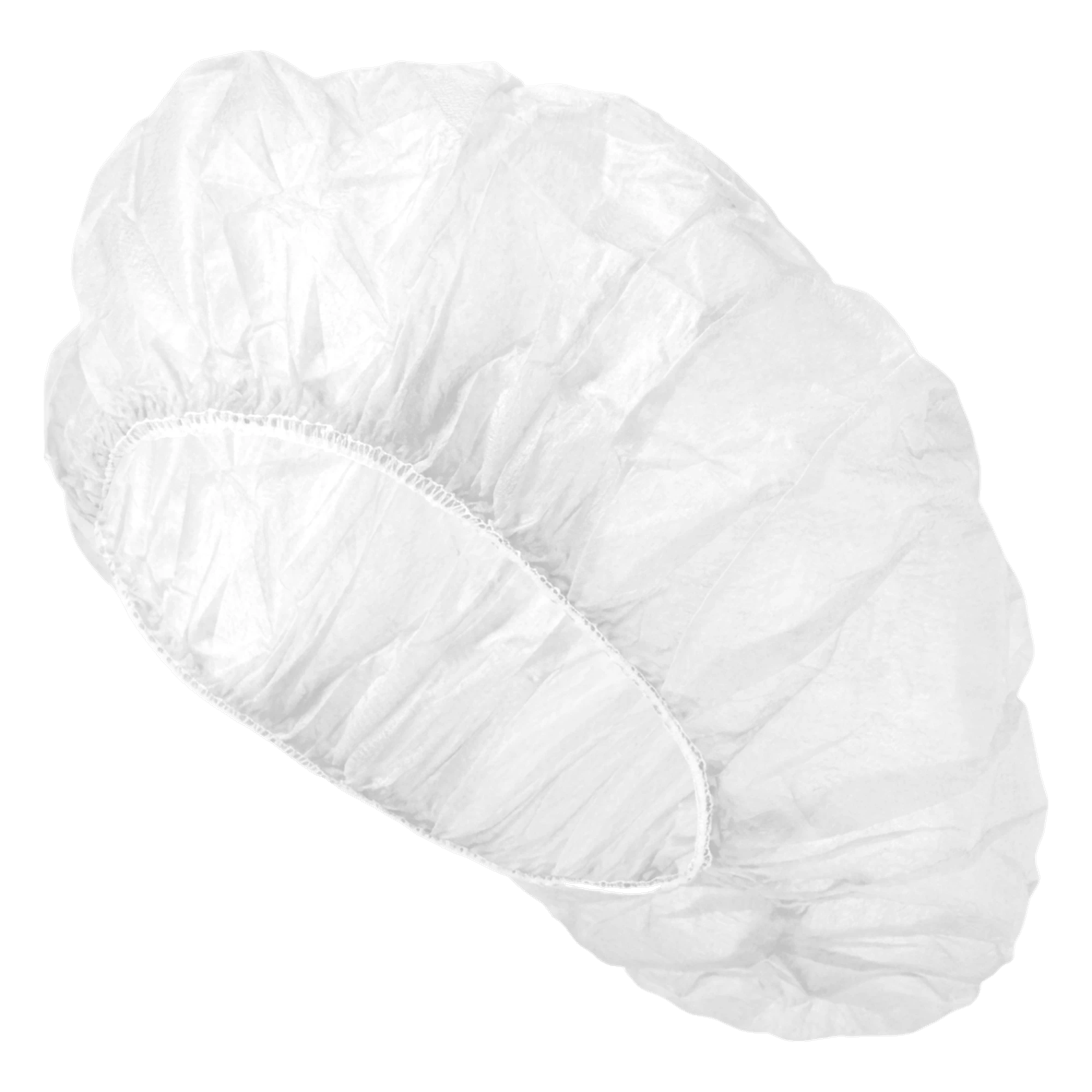 White Bouffant Caps