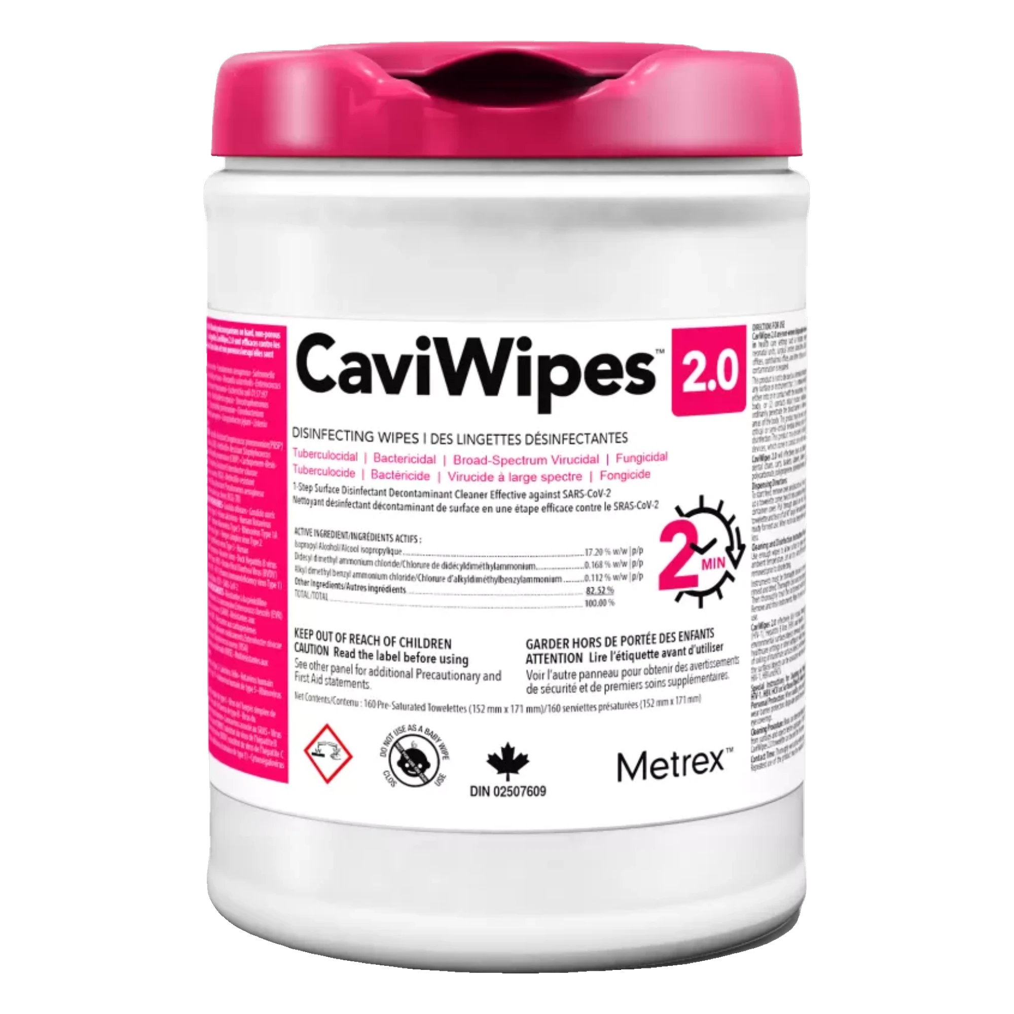 CaviWipes 2.0 – 160 Wipes
