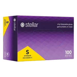 Stellar Medical Vinyl Gloves