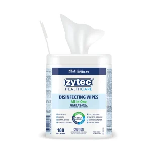 Zytec Healthcare Disinfectant Wipes - 180 Wipes